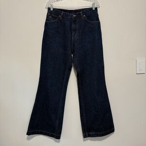 Victoria Beckham Dark Wash Wide Leg‎ Jeans Size 30